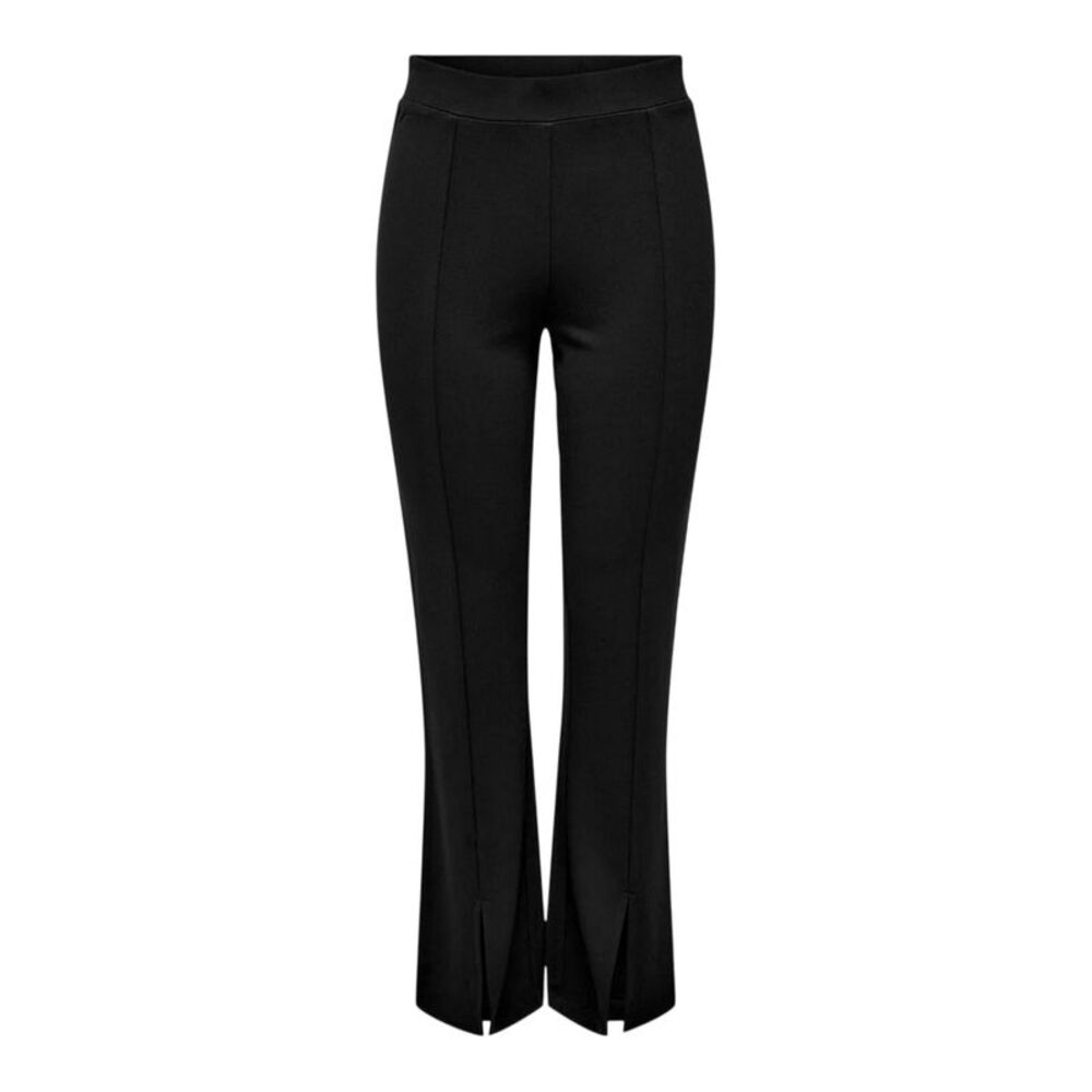 Only Womens/Ladies Flared Pants / Black